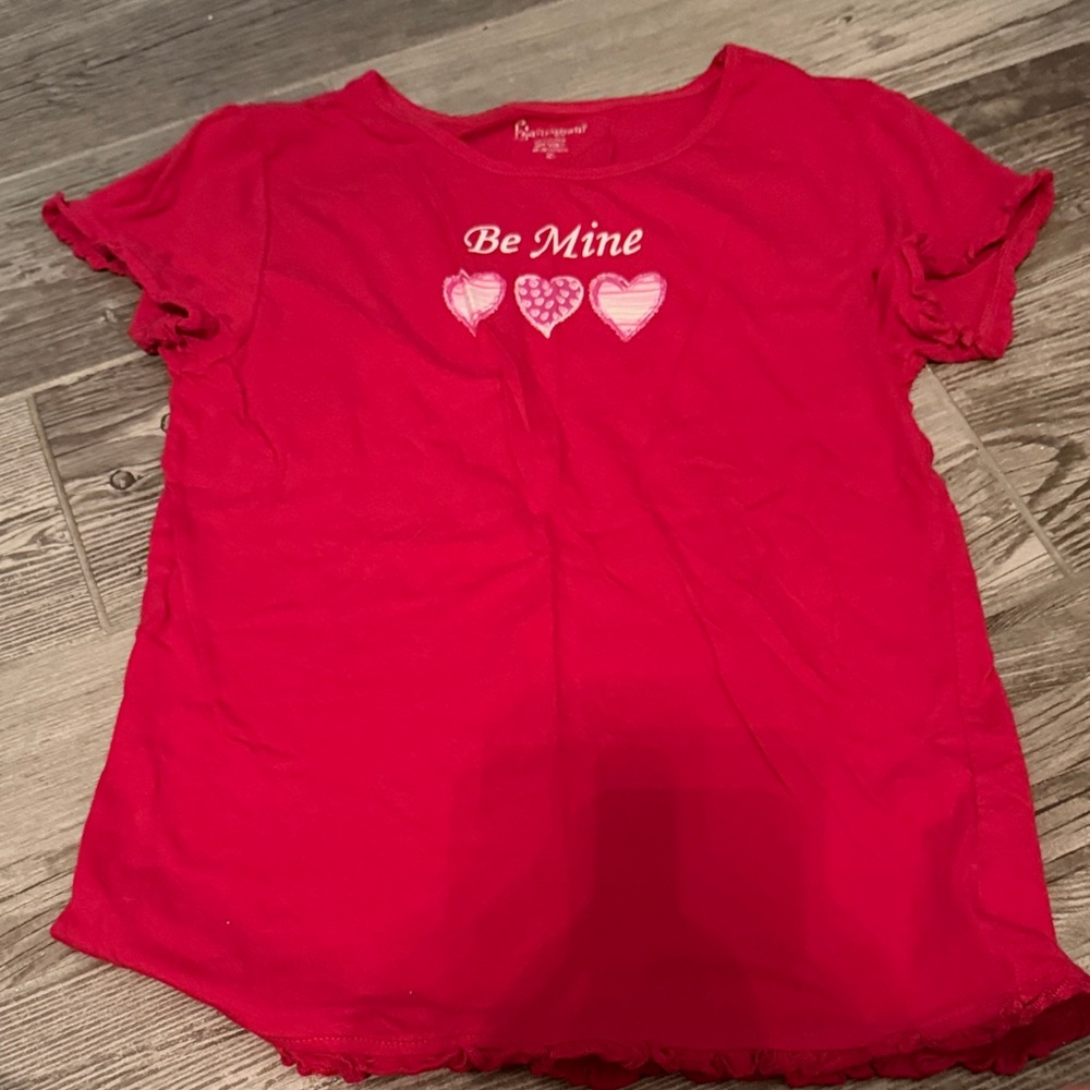 Be Mine Red Women's Pajama Top